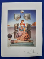 Litografie SALVADOR DALI 50x65cm Bfk Rives foto