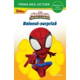 Balonul-surpriza. Paienjenelul si prietenii lui uimitori. Nivelul 2. Carte cu majuscule/***