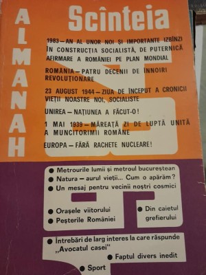 almanah Scinteia 1984 foto