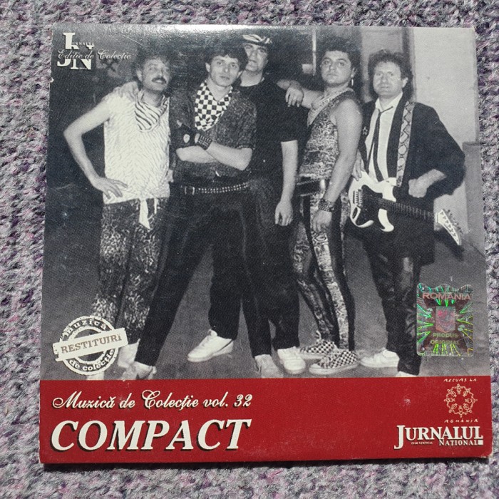 CD Trupa COMPACT / MUZICA DE COLECTIE VOL.32/ JURNALUL NATIONAL, ca nou