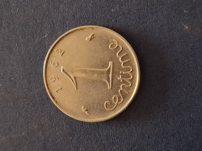 1 centime 1962 franta