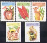 Laos 1995 - Plante carnivore, serie neuzata
