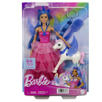 BARBIE PAPUSA BARBIE CU UNICORN SuperHeroes ToysZone foto