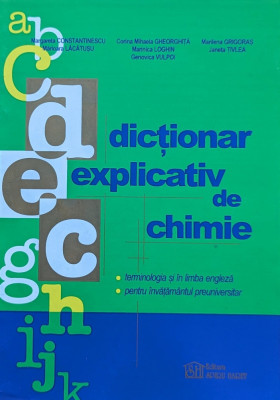 Dictionar explicativ de chimie foto