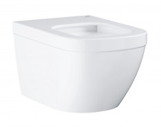 Vas Wc Euro Ceramic Grohe, Alb, Ceramica, Lungime 54 Cm, Latime 37.4 Cm, 20 Kg, Gro39328000 foto