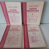 Gazeta matematica, 4 reviste, an 1982