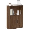 VidaXL Bibliotecă, stejar maro, 60x24x85 cm, lemn prelucrat 860415