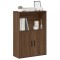 vidaXL Bibliotecă, stejar maro, 60x24x85 cm, lemn prelucrat 860415