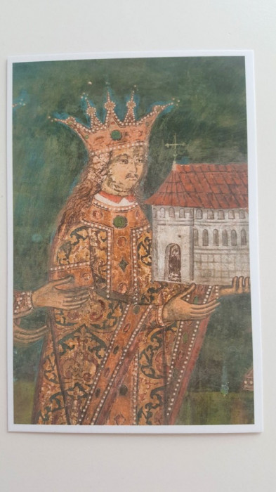Carte postala Bucovina SV202 Dobrovat - Tabloul votiv al Manastirii Dobrovat
