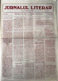 Jurnalul Literar nr. 50-51/52, Decembrie 1990 - 4 pagini, 42x30 cm, Limba Romana, Stare Buna