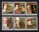 Guineea 1984 - Personalități-Rubens, Rembrandt, Rafael si altii, MNH, Nestampilat