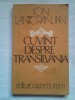 (C399) ION LANCRANJAN - CUVANT DESPRE TRANSILVANIA