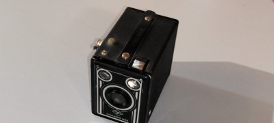 APARAT FOTO VINTAGE AGFA SYNCHRO BOX MADE IN GERMANY foto