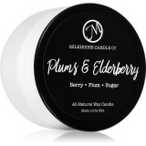 Milkhouse Candle Co. Creamery Plums &amp; Elderberry lum&acirc;nare parfumată Treveler Tin 106 g