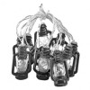 Ghirlanda Solara LED Forever Light 6.5m, IP64, Lumina Alb Cald, Decor Gradina, Terasa, cu Acumulator 600mAh