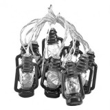 Sir iluminare cu incarcare solara 6.5m, IP64, alb cald, Forever Light