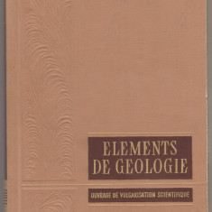 V. Obroutchev - Elements de geologie / Elemente de geologie