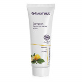 Șampon pentru păr normal și gras cu Lăm&acirc;ie și Argan, 250 ml, Vivanatura
