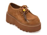 Pantofi GRYXX maro, 523, din piele intoarsa