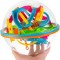 Jucarie interactiva labirint 3D, 138 obstacole, 18x18 cm, multicolor