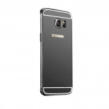 Cumpara ieftin Husa Bumper Aluminiu Metalic&nbsp;Samsung Galaxy S7 g930 Luxury Electroplacat Black&nbsp;