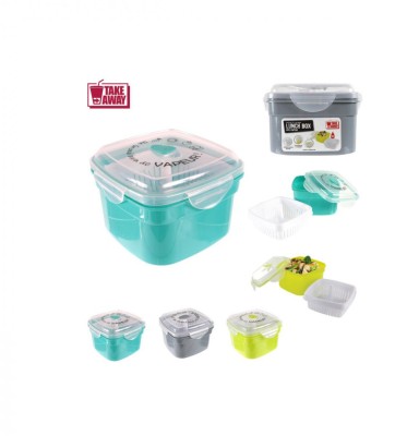 Cutie preparare alimente cu abur, LUNCH BOX, 1,5 L foto