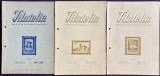Romania 1955 - Lot 3 reviste filatelice romanesti FILATELIA / An IV incomplet