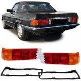 Set de lentile pentru stopuri cu garnituri, potrivit pentru Mercedes SL R107 SLC C107 Performance AutoTuning