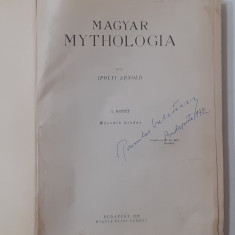 Ipolyi Arnold - Maghiar Mythologia ( Mitologie Maghiara) 1929 EX LIBRIS