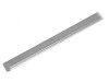 Profil Aluminiu Argintiu pentru Module LED 2m