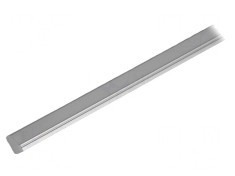 Profil Aluminiu Argintiu pentru Module LED 2m