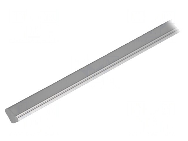Profil Aluminiu Argintiu pentru Module LED 2m