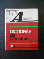 GH. BULGAR - DICTIONAR DE SINONIME (1972, editie cartonata) foto