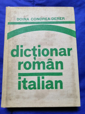 Dictionar Roman-Italian foto