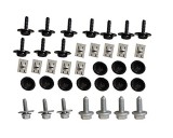 Set fixare scut motor Audi A3; Seat Altea, Leon, Toledo; Skoda Octavia 2, Octavia 2/Tour 2; VW Caddy 3/Life, Golf Sportsvan, Golf 5, Golf 5 Plus,