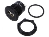 Adaptor USB A soclu, USB 2.0 Filet: M22