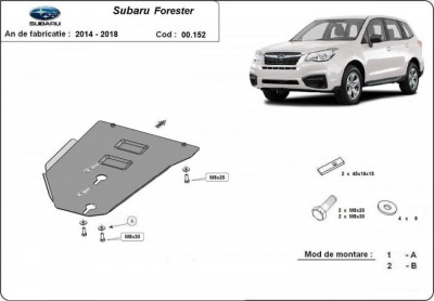 Scut metalic cutie de viteze Manuala Subaru Forester 2013-2019 foto