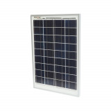 Panou solar 10W fotovoltaic policristalin cu cablu de conectare si tensiune maxima 18V 350x240x17mm (BK87421)