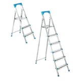 Scara otel 3+1 trepte, 120 kg, model 11003 B7148