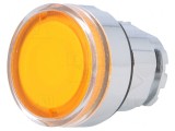 Comutator apăsare 22mm portocaliu