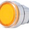 Comutator apăsare 22mm portocaliu