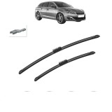 Cumpara ieftin Set 2 Stergatoare PEUGEOT 308 SW II (LC, LJ, LR, LX, L4) 2014-2021, parbriz, Bosch Aerotwin