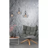 Tapet decorativ marmura cu insertii lucioase City Glow 34254