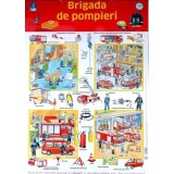 Plansa. Brigada de pompieri |