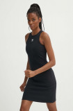 Adidas Originals rochie culoarea negru, mini, mulata, IT9881