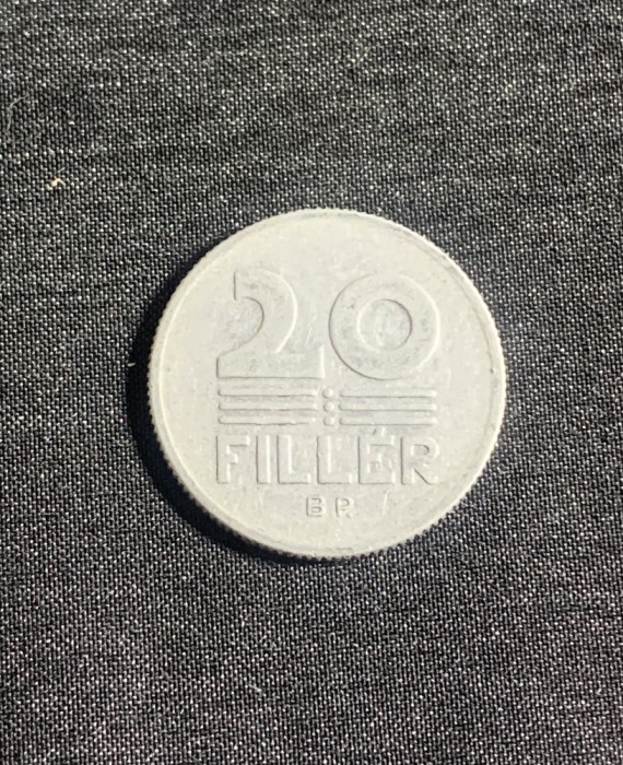 Moneda 20 filler 1971 Ungaria