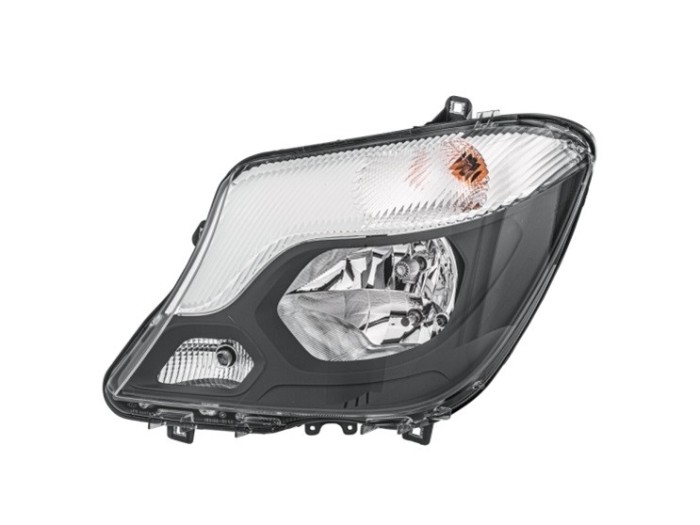 Far MERCEDES SPRINTER 210-519, 10.2013-06.2018, RapidAuto, fata, partea stanga, cu sistem iluminat in curba; cu lumina de zi; H7+H7+H7+PY21W+W21W+W5W