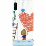 Husa silicon pentru Huawei P30 Lite, I Love You Creatures