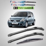 Ștergătoare Renault Clio II Hatchback Facelift (2001&ndash;2005) TeamCar&reg; &ndash; Hibrid | Set Complet