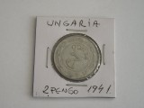 C50 - Moneda foarte veche - Ungaria - 2 pengo - 1941, Europa